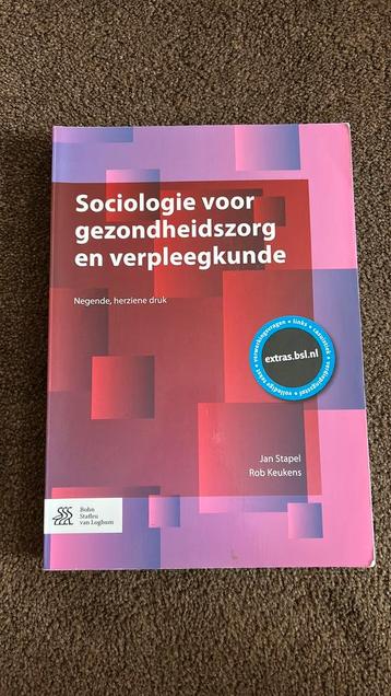 Sociologie voor gezondheidszorg en verpleegkunde beschikbaar voor biedingen