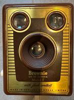 Kodak Brownie Six-20 Camera Model F met originele leren tas, Ophalen of Verzenden, 1940 tot 1960, Fototoestel