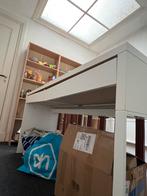 Wit bureau 140 x 40 cm, Ophalen of Verzenden, Gebruikt, Bureau