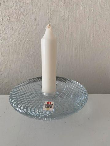 Holmegaard Trigona kristallen design kandelaar  beschikbaar voor biedingen