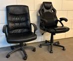 Bureaustoelen zwart, Ophalen of Verzenden, Gebruikt, Zwart, Bureaustoel