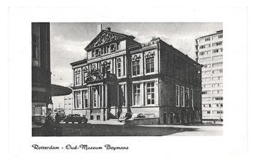 980121 Rotterdam Oud Museum Boymans 1949 _Gelopen met zegel beschikbaar voor biedingen