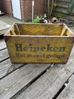 Vintage Heineken krat, Verzamelen, Biermerken, Heineken, Gebruikt, Ophalen