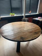Grote Ronde eettafel 150x150 cm, Huis en Inrichting, Tafels | Eettafels, Avb, Gebruikt, Avb, 150 tot 200 cm