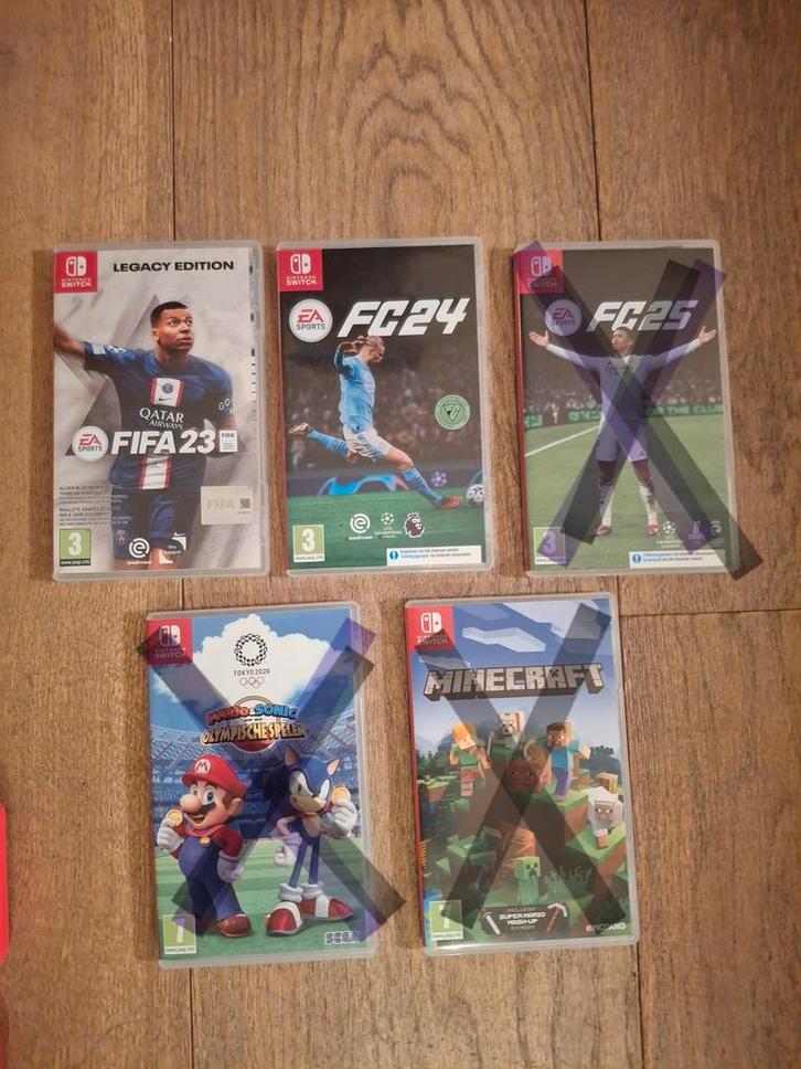 Nintendo Switch Games - FIFA, Spelcomputers en Games, Games | Nintendo Switch, Gebruikt, Sport, 1 speler, Vanaf 3 jaar, Eén computer