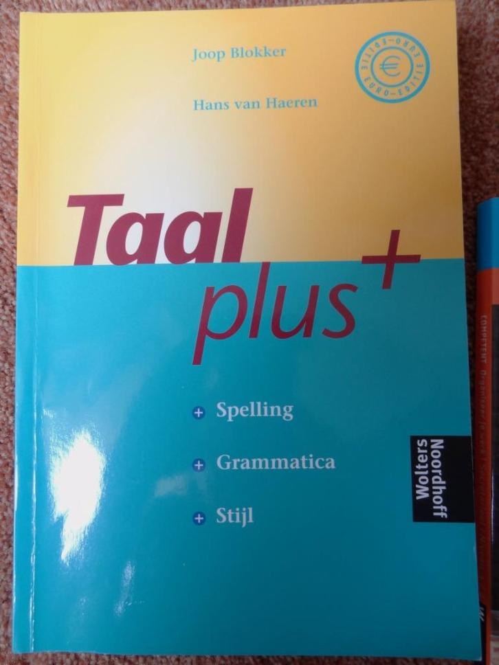 Taal Plus - Joop Blokker en Hans van Haeren, Boeken, Studieboeken en Cursussen, Zo goed als nieuw, HBO, Ophalen of Verzenden