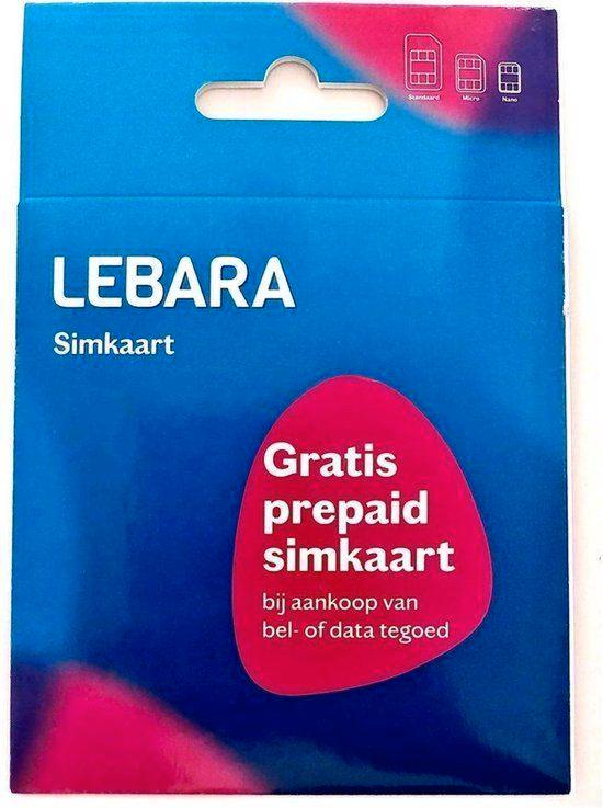 GEZOCHT: NL Lebara Prepaid Simkaart (bulk), Telecommunicatie, Prepaidkaarten en Simkaarten, Nieuw, Prepaidkaart, KPN, Ophalen