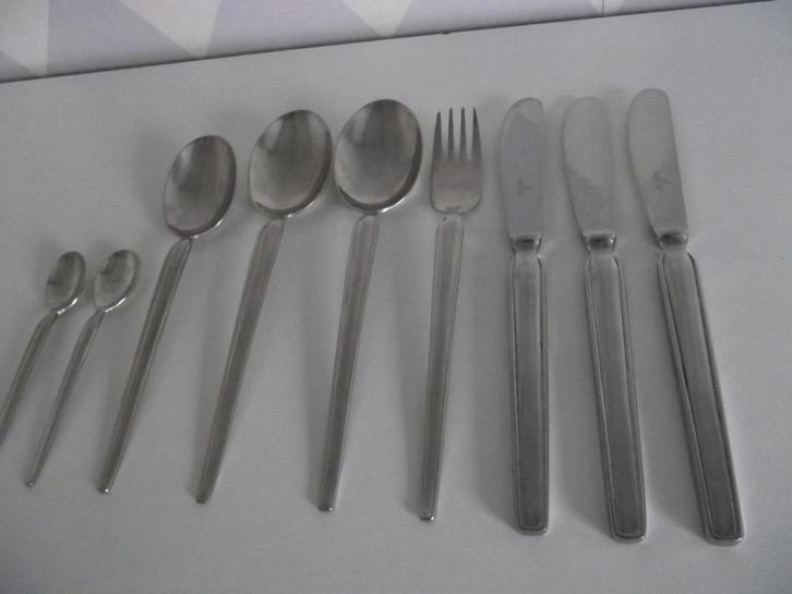 15 stuk Sola Elite bestek Desiree RVS 1950-1960 ook per stuk, Antiek en Kunst, Antiek | Bestek, Ophalen of Verzenden