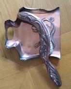 Art Nouveau koperen stoffer en blik, Antiek en Kunst, Verzenden, Koper