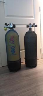 Duikflessen 15 Liter per fles, Watersport en Boten, Duiken, Ophalen, Gebruikt, Duikfles