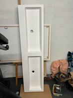 Mat witte wastafel 180 cm breed, Huis en Inrichting, Badkamer | Badkamermeubels, 150 tot 200 cm, Ophalen of Verzenden, Zo goed als nieuw