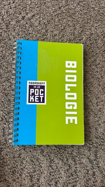 Noordhoff Biologie in je pocket beschikbaar voor biedingen
