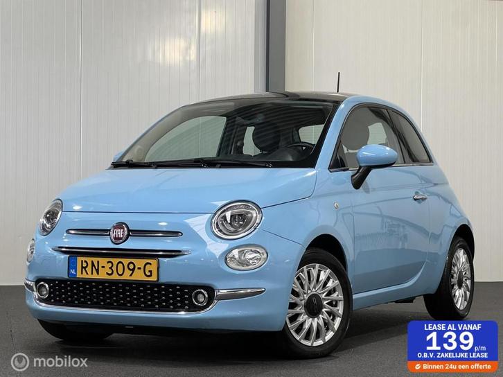 Fiat 500 1.2 Lounge [ panorama climate LM ], Auto's, Fiat, Bedrijf, Te koop, Airbags, Airconditioning, Bluetooth, Centrale vergrendeling