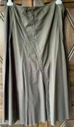 Donkerbruine katoenen langere rok; Malvin; maat 40, Kleding | Dames, Maat 38/40 (M), Bruin, Ophalen of Verzenden, Zo goed als nieuw