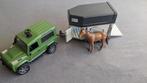 Bruder trailer, jeep en paard, Ophalen, Gebruikt, Jongen of Meisje