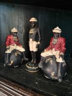 Decoratieve beeldjes / boekensteunen - ca. 25cm hoog, Antiek en Kunst, Ophalen