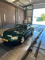 Mazda MX-5 1.6 I 1998 Groen, Auto's, Mazda, Euro 2, Achterwielaandrijving, Zwart, 4 cilinders