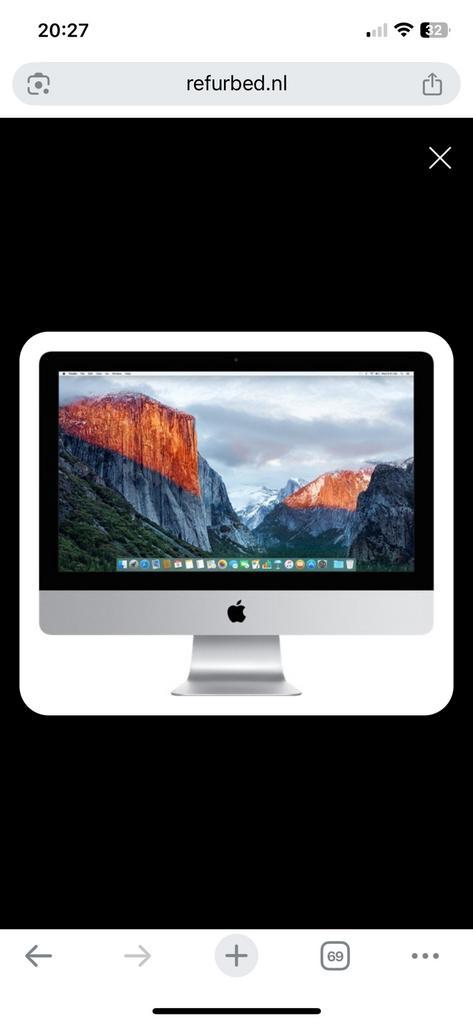 Imac 27” 2017, Computers en Software, Apple Desktops, Gebruikt, iMac, 3 tot 4 Ghz, 16 GB, Ophalen of Verzenden