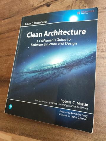 Clean Architecture, Robert C. Martin beschikbaar voor biedingen