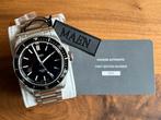 Maen Hudson automatic first edition #055, Overige merken, Staal, Staal, Polshorloge