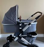Nette Joolz Geo 2 Hippo Grey!, Zo goed als nieuw, Combiwagen, Verstelbare duwstang, Ophalen