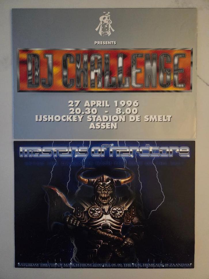 Hardcore Gabber Flyers Diversen 8, Verzamelen, Muziek, Artiesten en Beroemdheden, Foto of Kaart, Ophalen of Verzenden