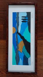 Gesigneerde zeefdruk  Ronald Boonacker Toscana 1, Antiek en Kunst, Ophalen of Verzenden