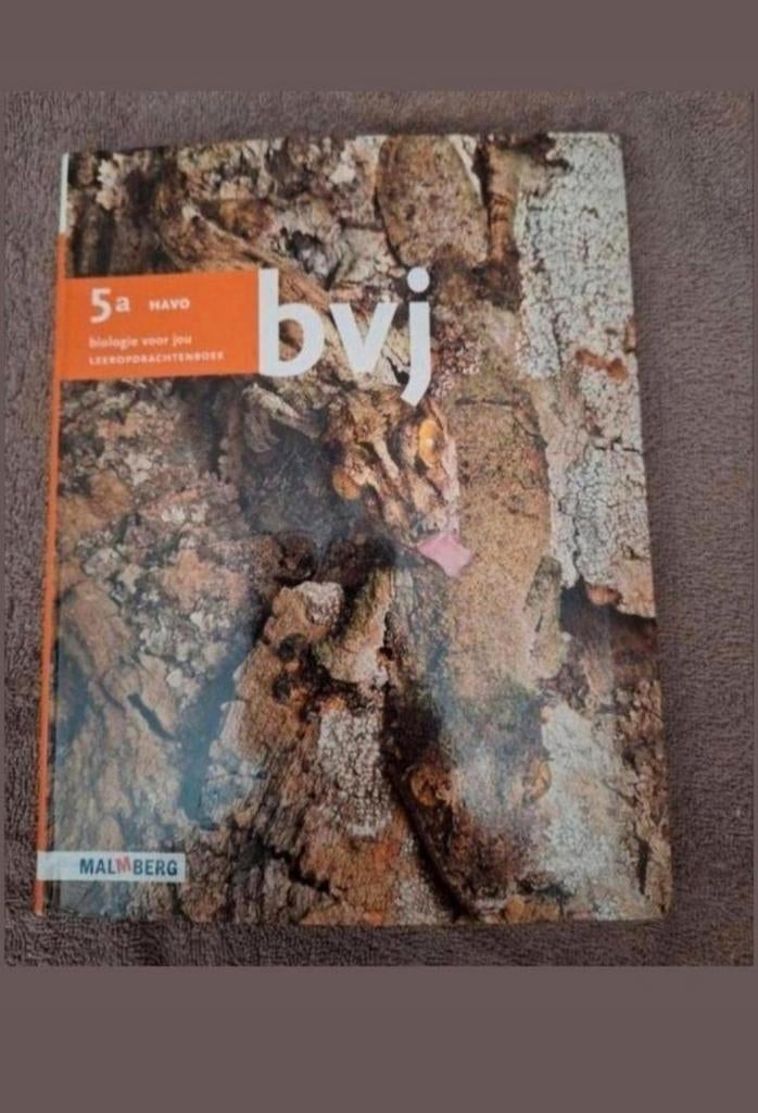 Biologie voor jou - HAVO 5a Leeropdrachtenboek, Gelezen, Malmberg, Biologie, HAVO