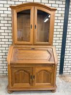 Teab : Secretaire/ lessenaarkast met vittine, Ophalen of Verzenden, Zo goed als nieuw