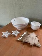 Kerst set riviera maison, Huis en Inrichting, Keuken | Servies, Ophalen of Verzenden, Zo goed als nieuw, Overige stijlen, Schaal of Schalen