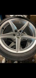 Audi A5 Originele velgen met Continental banden, Ophalen, 18 inch, 245 mm, Zomerbanden