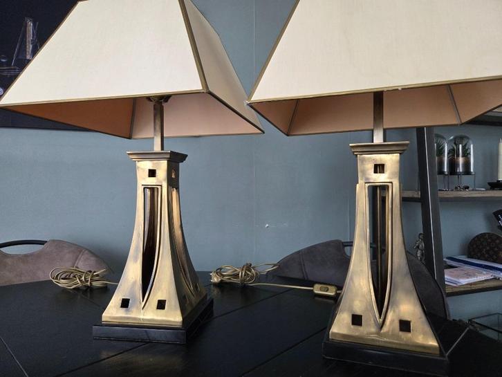 Zware designlampen, Antiek en Kunst, Antiek | Lampen, Ophalen of Verzenden