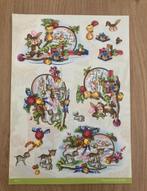 3D knipvel kerst dieren, Hobby en Vrije tijd, Kaarten | Zelf maken, Ophalen, Nieuw, Kerst, Knipvel