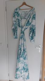 Jurk maat L, open rug en blouse mouwen, Maat 42/44 (L), Ophalen of Verzenden, Zo goed als nieuw, Onder de knie