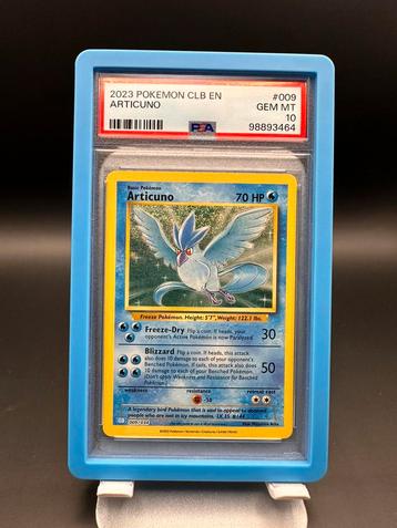 Articuno 009/034 GEM MT 10 – Holo CLB 2023 (PSA) beschikbaar voor biedingen