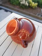 Mooie terracotta bloempot voor buiten, Ophalen, Rond, Zo goed als nieuw, Minder dan 25 cm