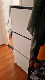 Ikea schoenenkast Bissa 3 vakken wit, Huis en Inrichting, Kasten | Schoenenkasten, Ophalen, Zo goed als nieuw