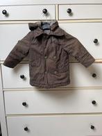 Bruine winterjas jongens met rits en knopen, Ophalen of Verzenden, Zo goed als nieuw