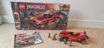Lego Ninjago 71737 X 1 Ninja Charger, Kinderen en Baby's, Speelgoed | Duplo en Lego, Ophalen of Verzenden, Zo goed als nieuw, Complete set