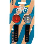 Velo LED Fietslampjes Set - Nieuw, Waterbestendig, Verzenden, Nieuw, Batterij