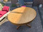licht eiken tafel, Huis en Inrichting, Tafels | Eettafels, Ophalen, Gebruikt, 100 tot 150 cm, Eikenhout