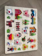 Houten Puzzels voor Kinderen, 2 tot 4 jaar, 10 tot 50 stukjes, Ophalen of Verzenden, Zo goed als nieuw