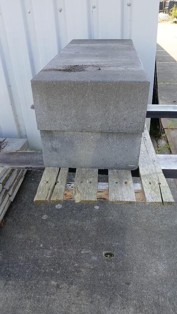 Restpartij stenen 100 x 40 x 20 x 4 cm, Tuin en Terras, Tegels en Klinkers, Nieuw, Klinkers, Beton, Minder dan 5 m², Ophalen