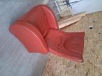 Gratis relaxfauteuil, Huis en Inrichting, Fauteuils, Ophalen, Gebruikt, Minder dan 75 cm, Leer