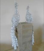 Pauw ornament ass. 3 kleuren L. 90 decoratie, Verzamelen, Beelden en Beeldjes, Verzenden, Nieuw, Dier