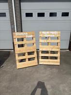 Pallets met scharnierpoot, Doe-het-zelf en Verbouw, Hout en Planken, Ophalen, Zo goed als nieuw