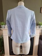 Blauwe Due Amanti blazer jasje een plaatje zo mooi 4 40 L, Maat 38/40 (M), Zo goed als nieuw, Jasje, Due Amanti
