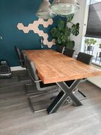 Grote eettafel van de pronto 220cm, Huis en Inrichting, Tafels | Eettafels, Ophalen, 100 tot 150 cm, 200 cm of meer, Zo goed als nieuw