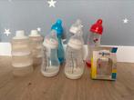 Difrax flessen set, 3x grote en 2x kleine s-fles, Kinderen en Baby's, Babyvoeding en Toebehoren, Overige typen, Zo goed als nieuw