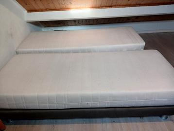 2 x 1 persoons bed of als 2 persoons te gebruiken 2 x 80x200 beschikbaar voor biedingen